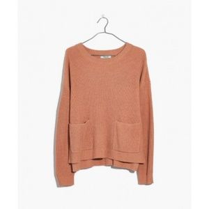 Madewell Patch Pocket Pullover Sweater